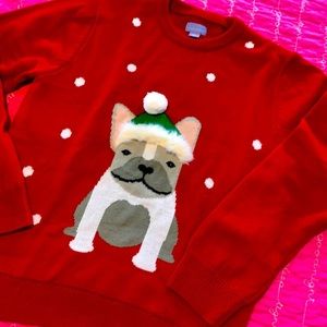 Ugly Christmas Frenchie Sweater
